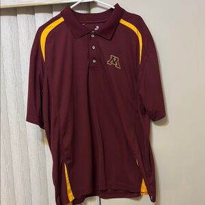 Minnesota Maroon and Gold Polo Shirt